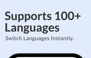 Support 10+ Languages