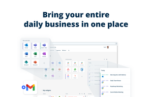 Support every colleague with an easy-to-use digital workplace. Provide access to all apps, data and information centralized in one place. A dashboard with widgets provides unified data interaction and the “My Day” agenda helps focus on today’s actions.