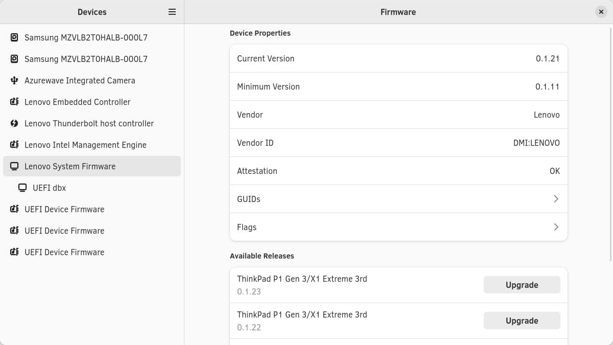 Gnome firmware alternatives and similar software alternativeto