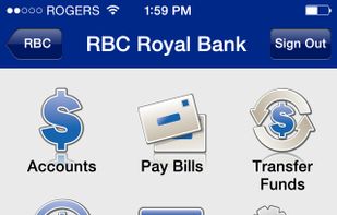 RBC Mobile screenshot 2