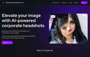 Corporate Headshots AI screenshot 1