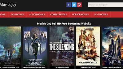 Home page of the moviesjoy website.