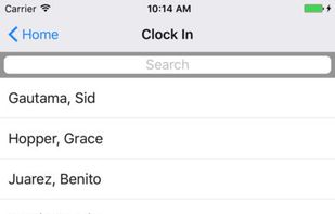 Time Clock screenshot 1