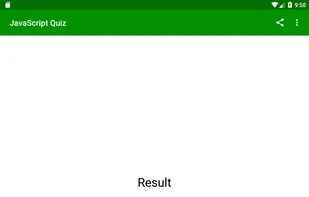 JavaScript Quiz screenshot 1