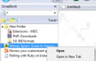ScrapBook CHM Creator screenshot 1