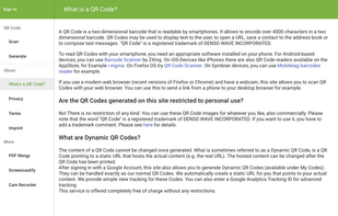 QR Code Generator screenshot 1