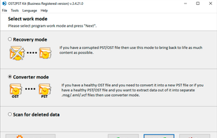 OST2PST Kit screenshot 3