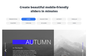Slider by 10Web screenshot 1