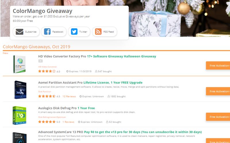 Review] Best 11 Websites for Full Version Giveaway Software Download