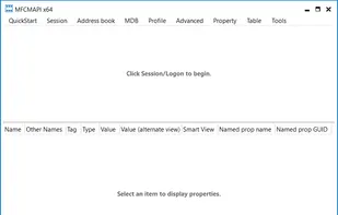 MFCMAPI screenshot 1