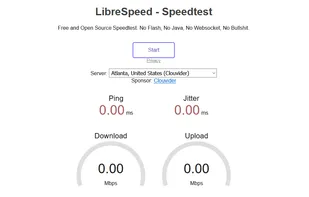 LibreSpeed screenshot 1