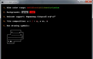 BearLibTerminal screenshot 1