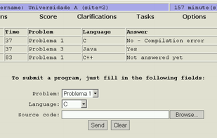 BOCA Online Contest screenshot 1