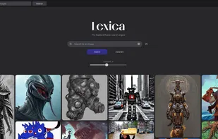 Lexica.art screenshot 1