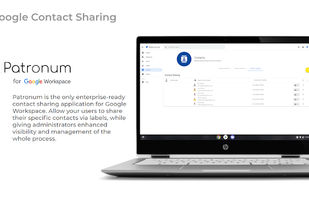 Patronum is the only enterprise-ready contact sharing application for Google Workspace. Allow your users to share their specific contacts via labels, while giving administrators enhanced visibility and management of the whole process.