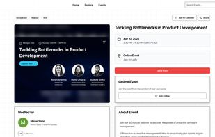 Kommunity: Events Marketplace screenshot 2