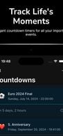 Tickr: Event Countdown screenshot 2
