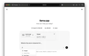 Add multiple text files from disk or from the clipboard to the context of your conversation