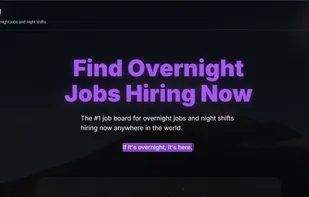 Find overnight jobs
