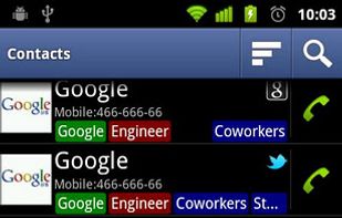 DW Contacts & Phone & SMS screenshot 1