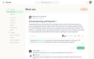 Carrot.io screenshot 1