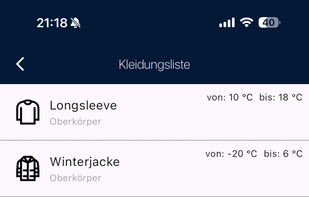 Weatherproof screenshot 2