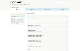 LibriVox screenshot 1