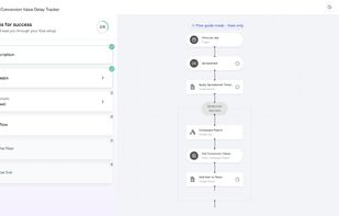 4. Launch the workflow in minutes with the easy Flow Guide