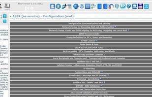 Anti-Spam SMTP Proxy Server screenshot 1