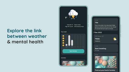 WeatherMind: Health &amp; Forecast screenshot 1