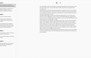 Storywriter Pro - mainpage