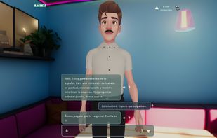 Navigate engaging, immersive conversations, relevant to Spanish used in daily life.