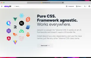daisyUI screenshot 1