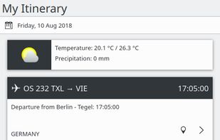 KDE Itinerary screenshot 1