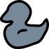 Gray Duck Mail icon