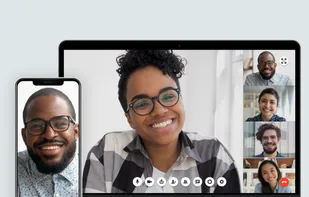 Video chat interface