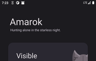 Amarok Hider screenshot 1