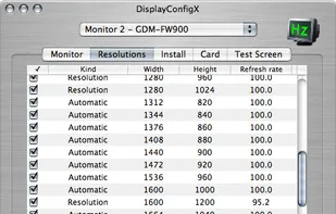 DisplayConfigX screenshot 1