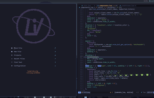 LunarVim screenshot 1
