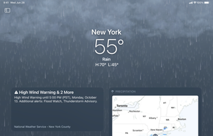 Apple Weather screenshot 1