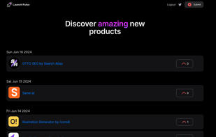 Launch Pulse screenshot 1