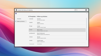 Stardock introduces DesktopGPT to Object Desktop, a new AI Chatbot utility on the desktop image