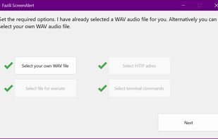settings overview