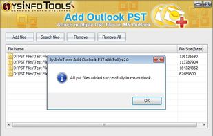 Import PST to Outlook Tool screenshot 1