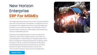 New Horizon Enterprise ERP FOR MSME
