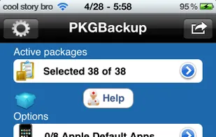 PkgBackup screenshot 1