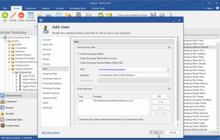 Creating a Active Directory User