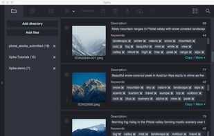 Xpiks screenshot 1