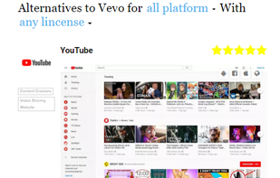 Alternatives By TechnoFizi screenshot 1