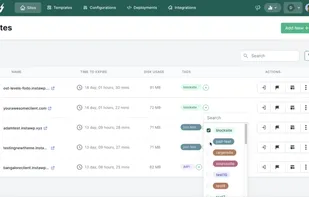 InstaWP screenshot 1